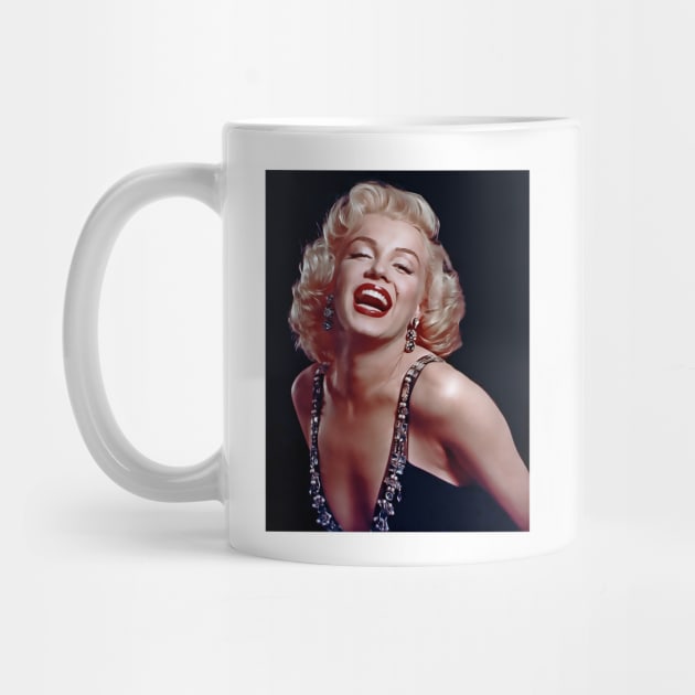 Marilyn Monroe Laughing by VintCam